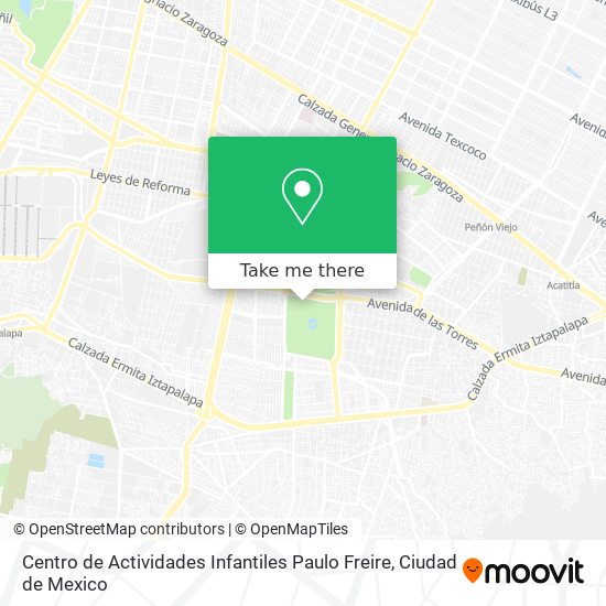Centro de Actividades Infantiles Paulo Freire map