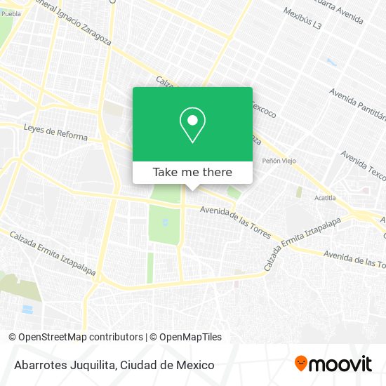 Abarrotes Juquilita map