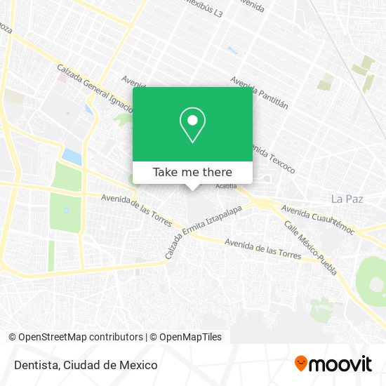 Mapa de Dentista