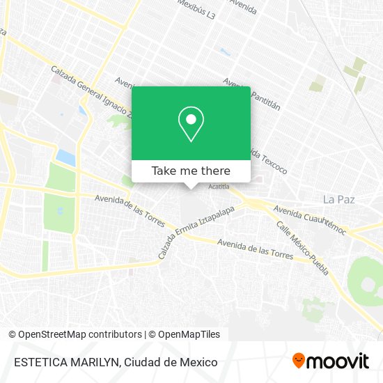 ESTETICA MARILYN map