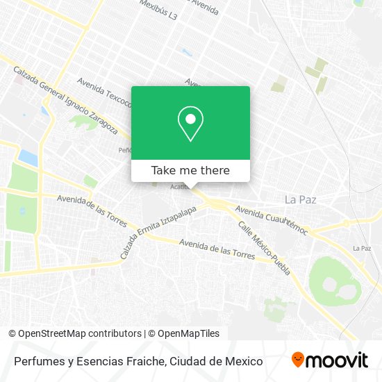 Perfumes y Esencias Fraiche map