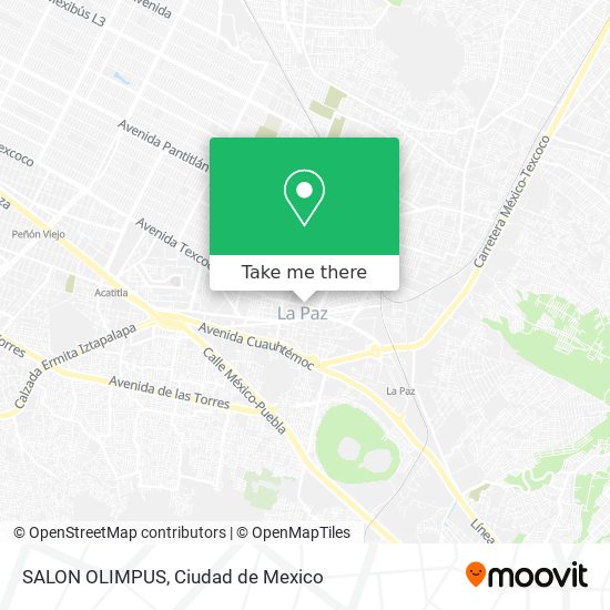Mapa de SALON OLIMPUS