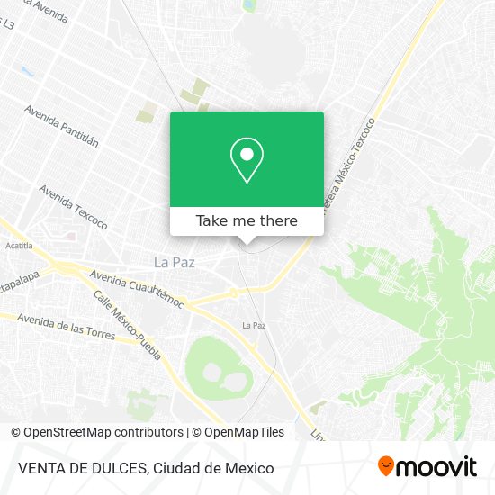 Mapa de VENTA DE DULCES