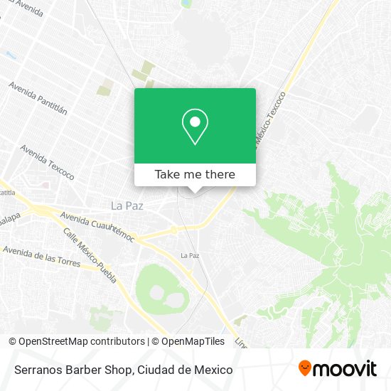 Serranos Barber Shop map