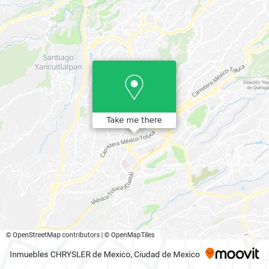 Mapa de Inmuebles CHRYSLER de Mexico