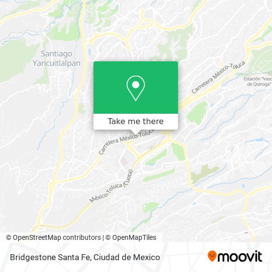 Mapa de Bridgestone Santa Fe
