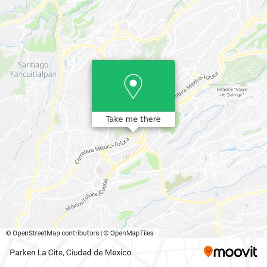 Parken La Cite map