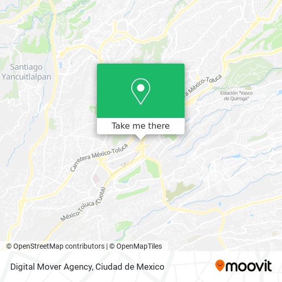 Digital Mover Agency map