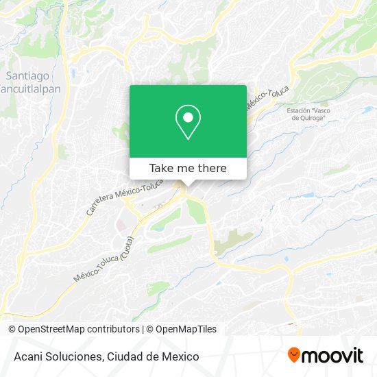 Acani Soluciones map