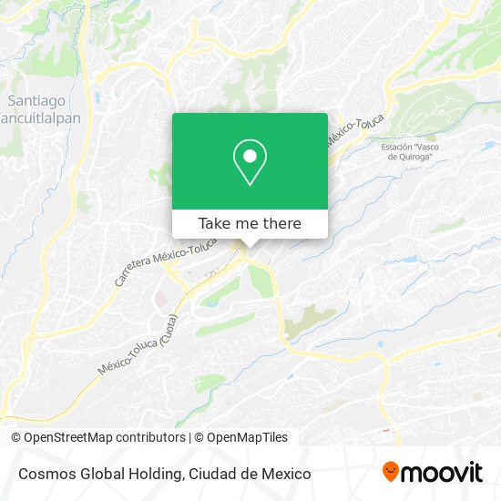 Mapa de Cosmos Global Holding