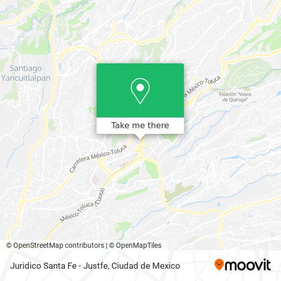 Juridico Santa Fe - Justfe map