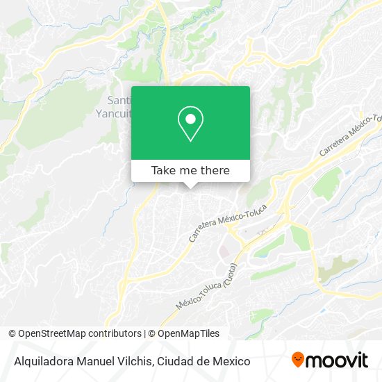 Alquiladora Manuel Vilchis map