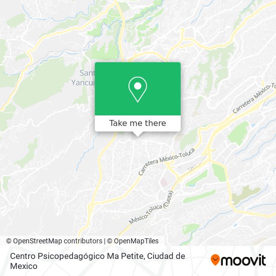 Centro Psicopedagógico Ma Petite map