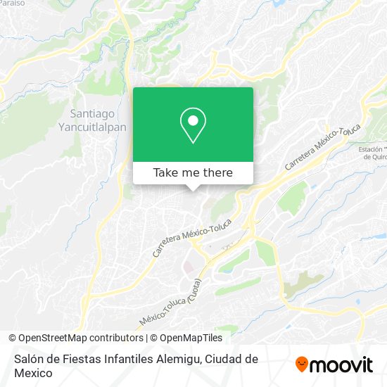 Salón de Fiestas Infantiles Alemigu map