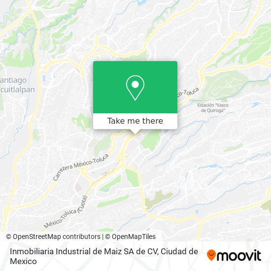 Mapa de Inmobiliaria Industrial de Maiz SA de CV