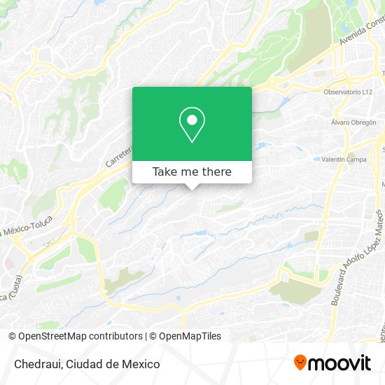 Mapa de Chedraui