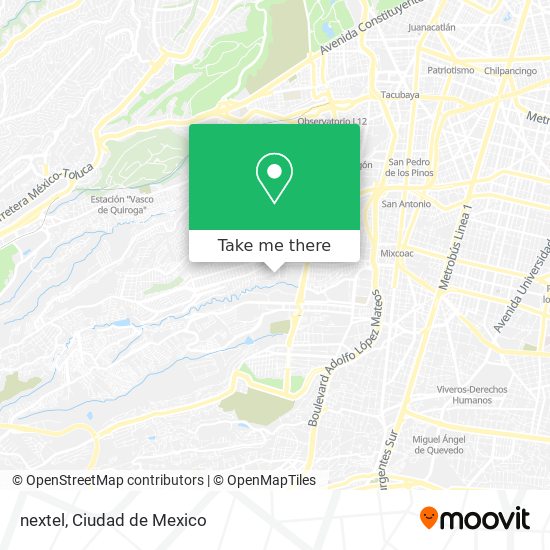 nextel map