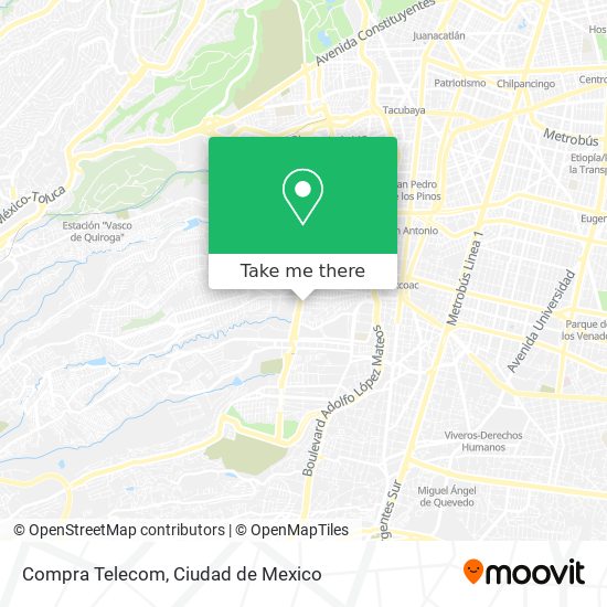 Compra Telecom map