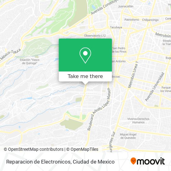 Mapa de Reparacion de Electronicos