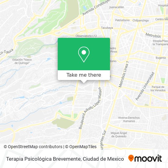 Terapia Psicológica Brevemente map