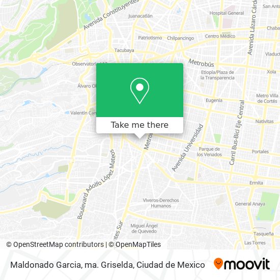 Maldonado Garcia, ma. Griselda map