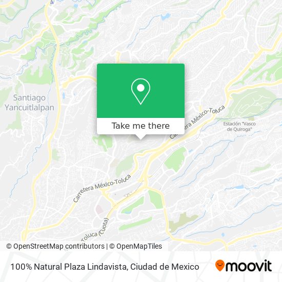100% Natural Plaza Lindavista map