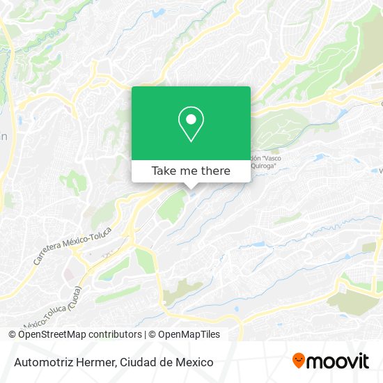 Mapa de Automotriz Hermer