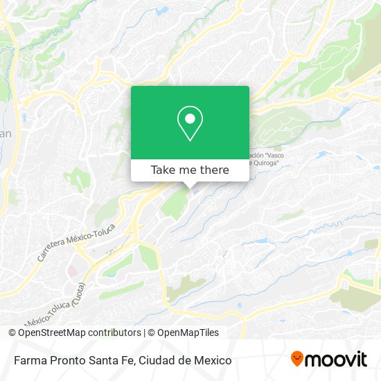 Farma Pronto Santa Fe map