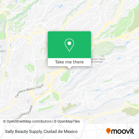Sally Beauty Supply map