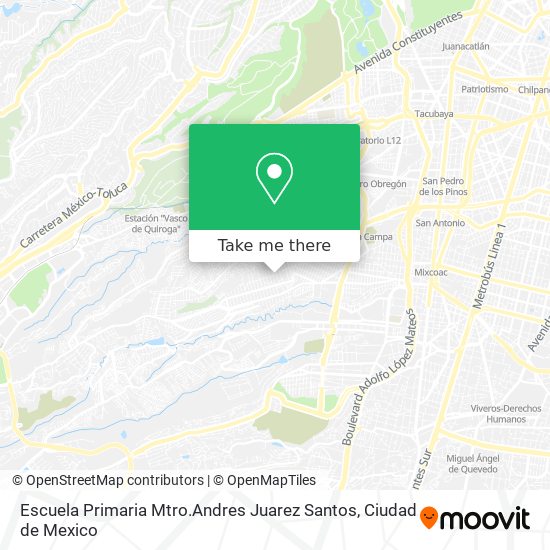 Escuela Primaria Mtro.Andres Juarez Santos map