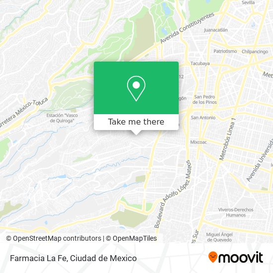 Farmacia La Fe map