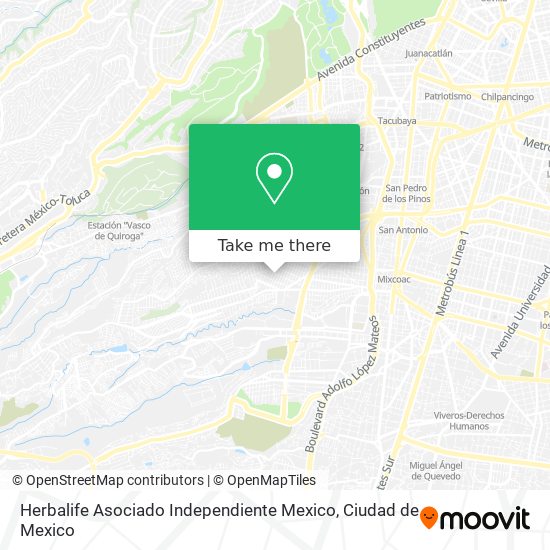 Herbalife Asociado Independiente Mexico map