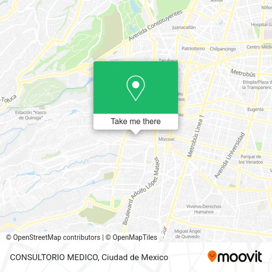Mapa de CONSULTORIO MEDICO