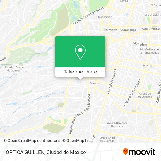 OPTICA GUILLEN map