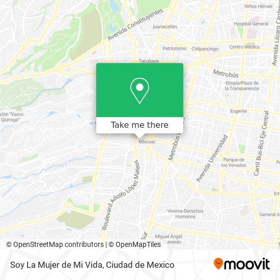 Soy La Mujer de Mi Vida map