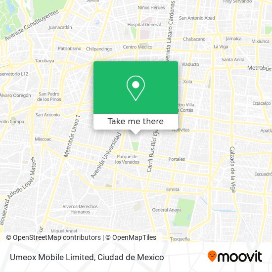 Umeox Mobile Limited map