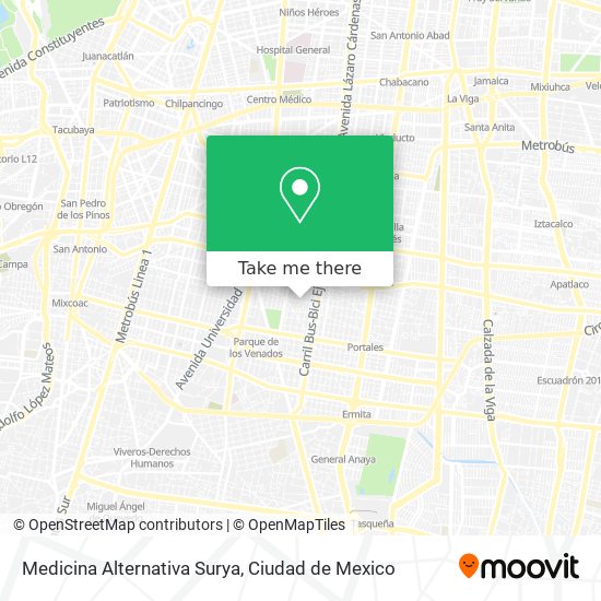 Medicina Alternativa Surya map
