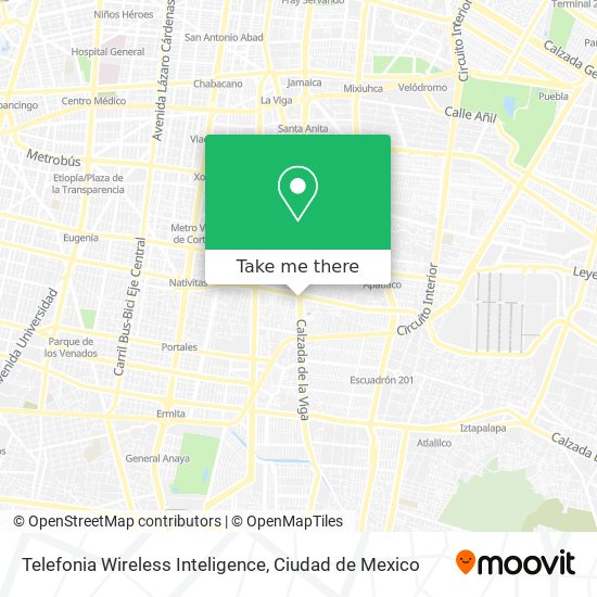 Telefonia Wireless Inteligence map