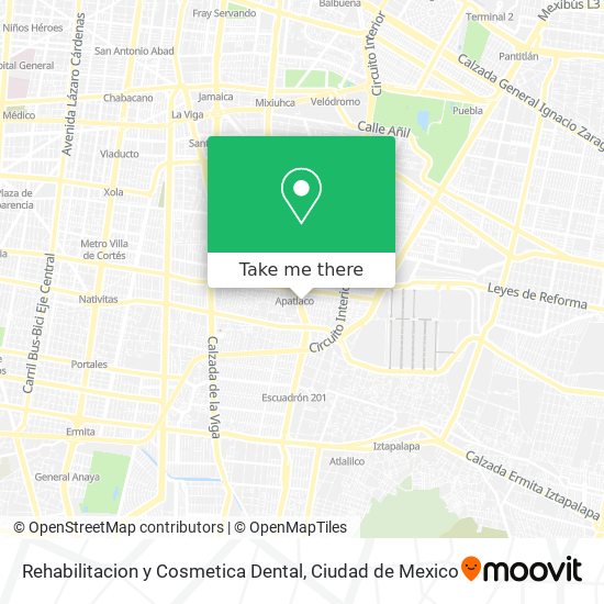 Mapa de Rehabilitacion y Cosmetica Dental
