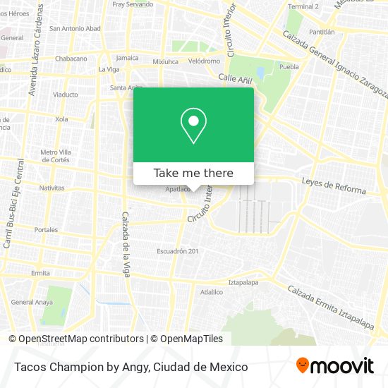 Tacos Champion by Angy map
