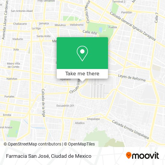 Farmacia San José map