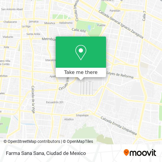 Farma Sana Sana map