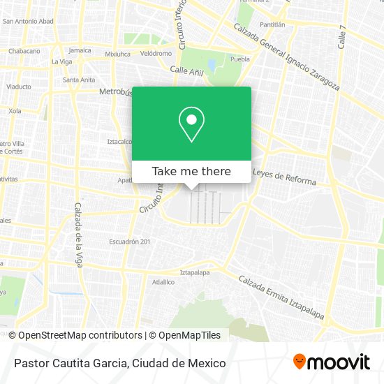 Pastor Cautita Garcia map