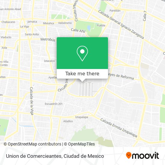 Union de Comercieantes map