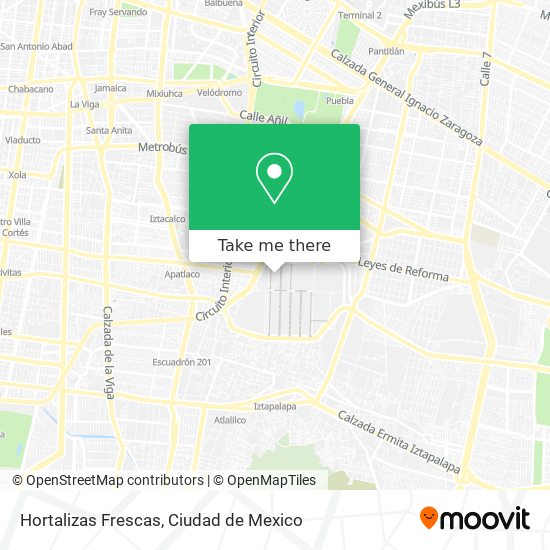 Hortalizas Frescas map