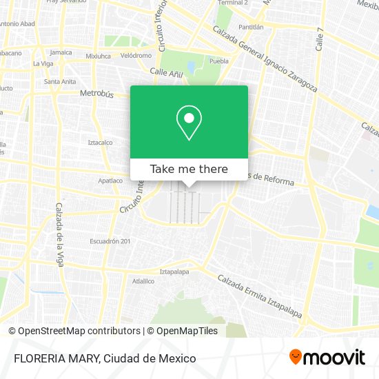 FLORERIA MARY map