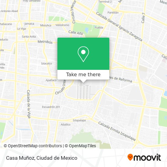 Casa Muñoz map