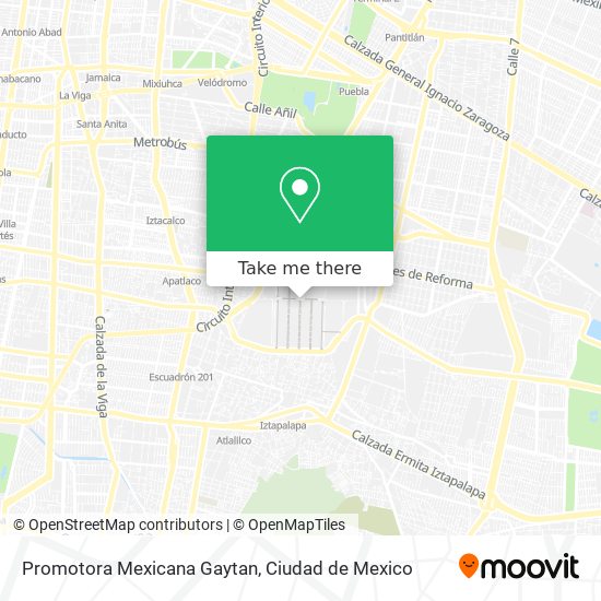 Promotora Mexicana Gaytan map