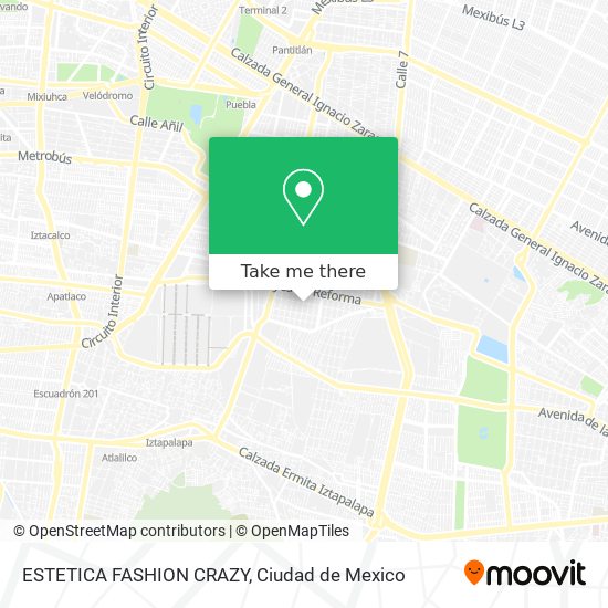 ESTETICA FASHION CRAZY map