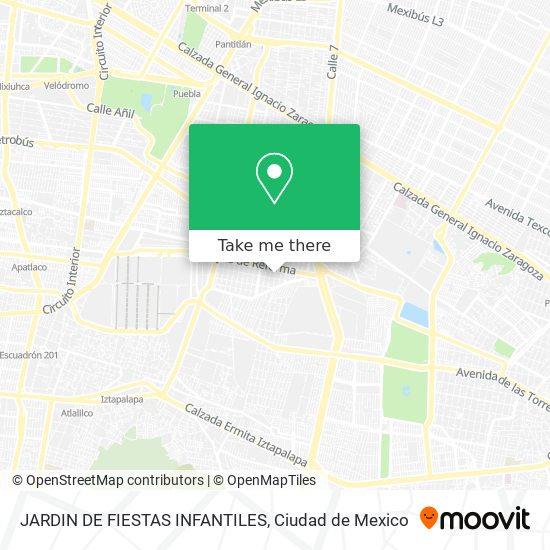 JARDIN DE FIESTAS INFANTILES map